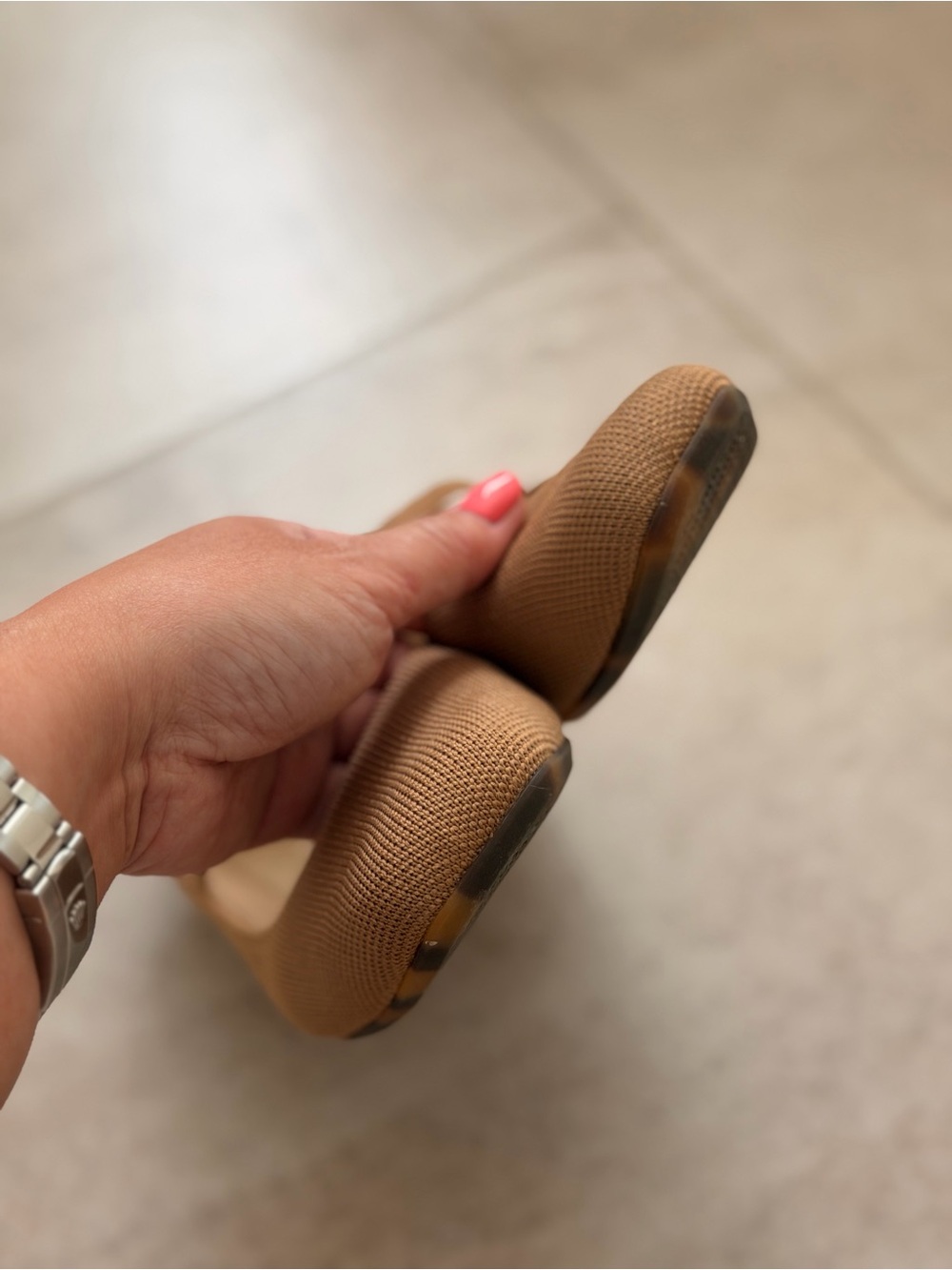 Rothy's The Max Square Mary Jane Flats Wren Size 7.5 - Picture 7 of 12